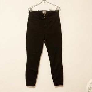 L’Agence High Rise Black Skinny Jeans 28”